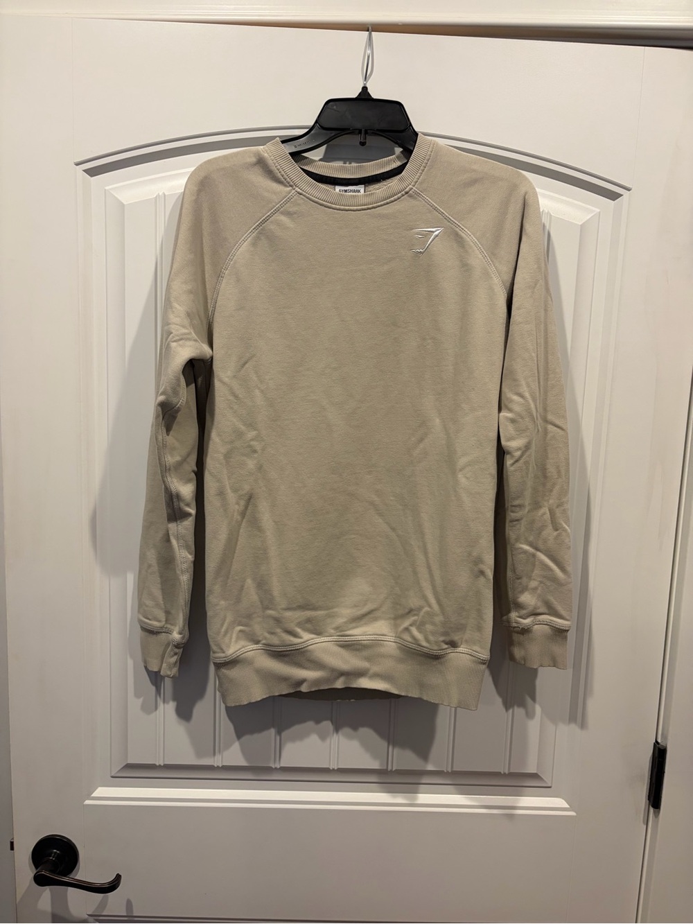 Gymshark Men’s Crewneck Sweatshirt in Sandstone Beige